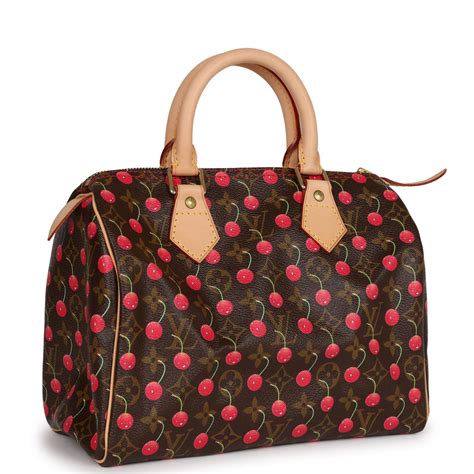 vintage louis vuitton cherry cerises monogram speedy 25|Louis Vuitton Monogram Cherry Cerises Speedy 25 Bag .